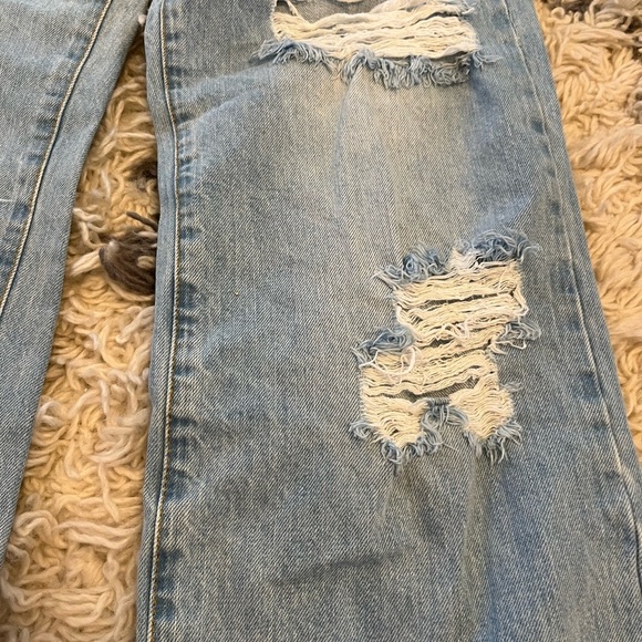 Parker Distressed Denim jeans PJ made in USA size 9 - Picture 2 of 5